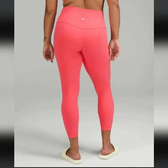 Lululemon Align High-Rise Pant 25" Pale Raspberry - Picture 2 of 5